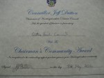 Certificate & Map 001